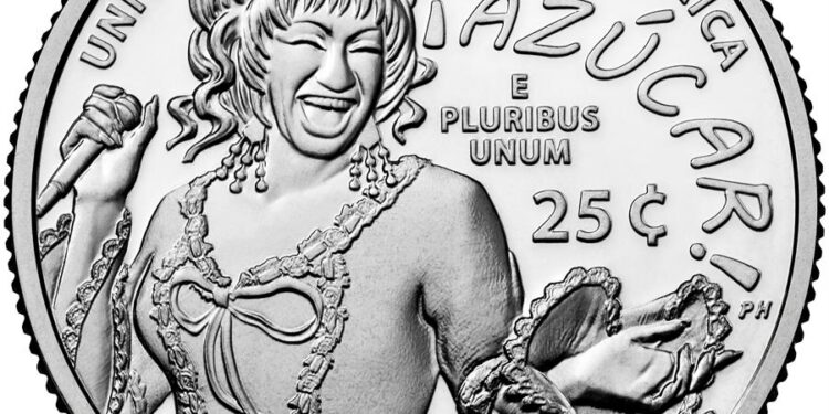 Moneda en honor a Celia Cruz es puesta en circulación en Estados Unidos