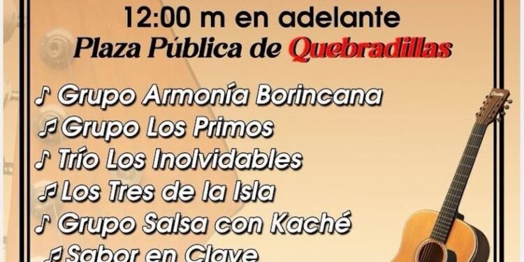 Quebradillas celebra su herencia cultural con el 2ndo Encuentro de Músicos de Nuestro Pueblo