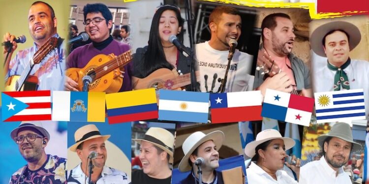 Trovadores de siete países se unen en Puerto Rico para celebrar la décima y el verso improvisado