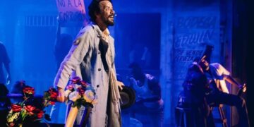 A escena la “Maestra Vida” de Rubén Blades en el CBA de Santurce
