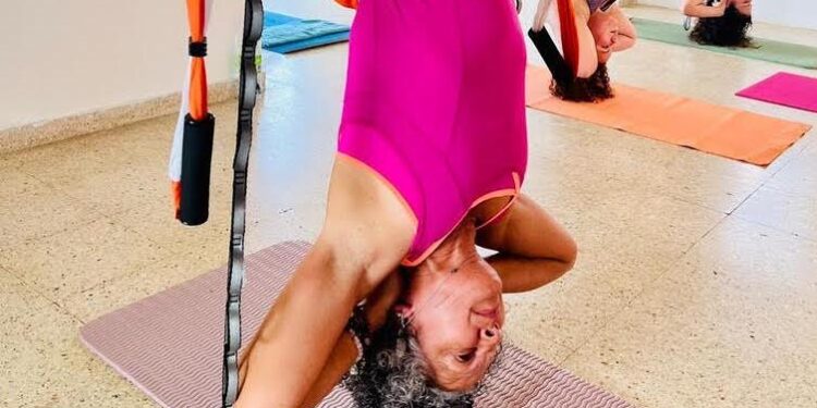 Aeroyoga: una forma diferente de moverse, respirar y reconectar